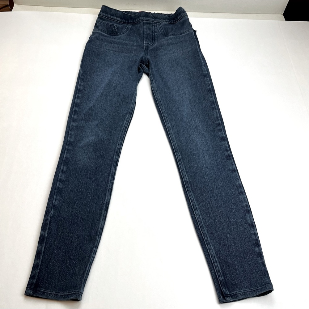 SPANX Womens Size XS Blue Denim Jean Jeggings Two Pocket Slimming Shaping Preppy